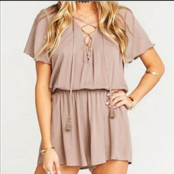 NWT Show Me Your MuMu Williamsburg Romper - Picture 2 of 12